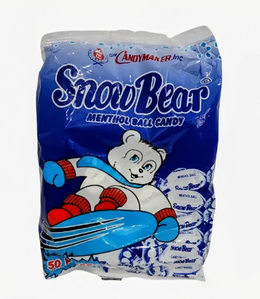 SNOW BEAR MENTHOL CANDY 50PCS