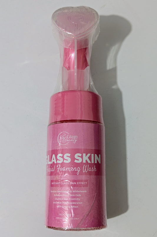 CC GLAM GLASS SKIN FACIAL FOAMING WASH