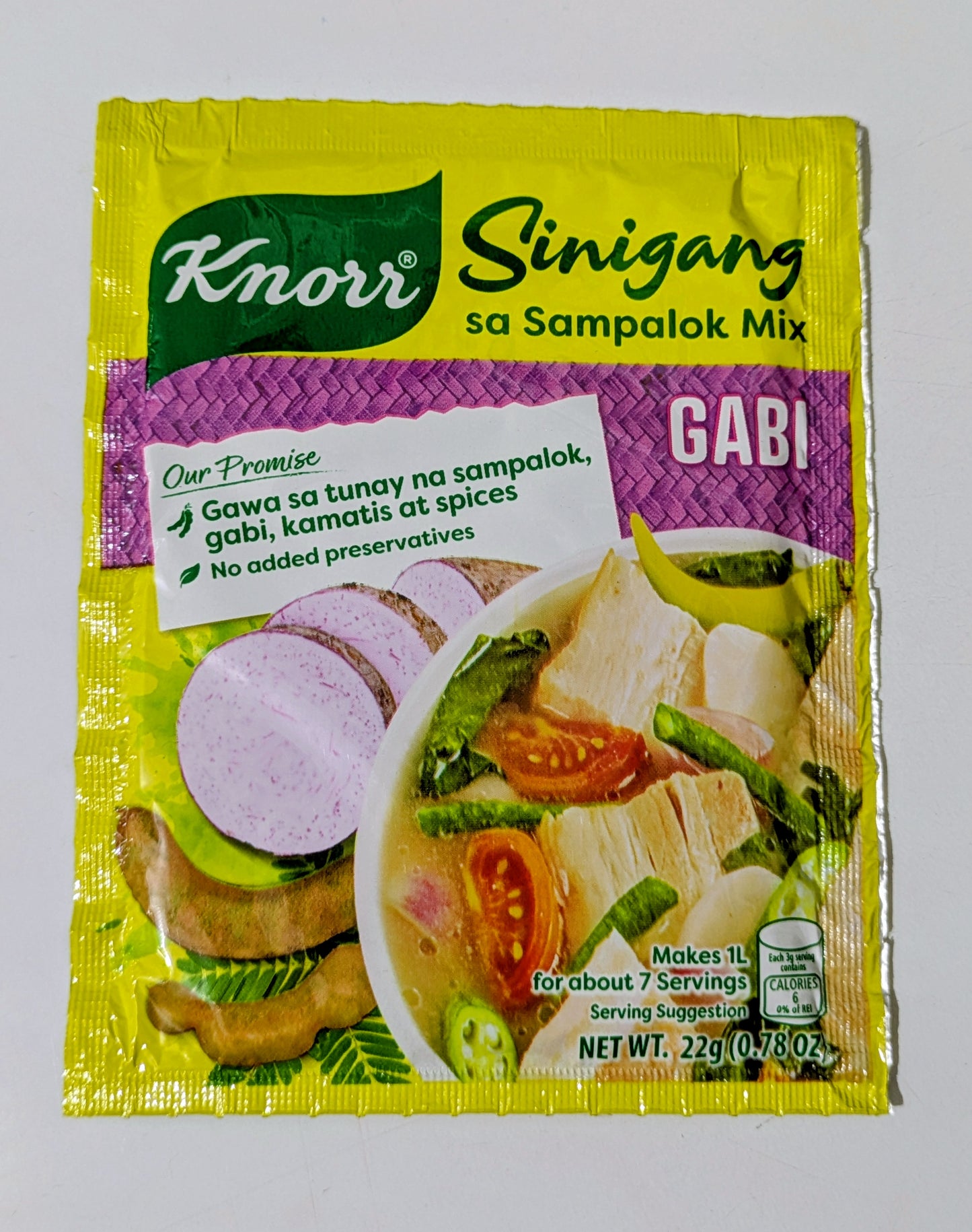 KNORR SINIGANG SA SAMPALOK MIX SA GABI (22g)