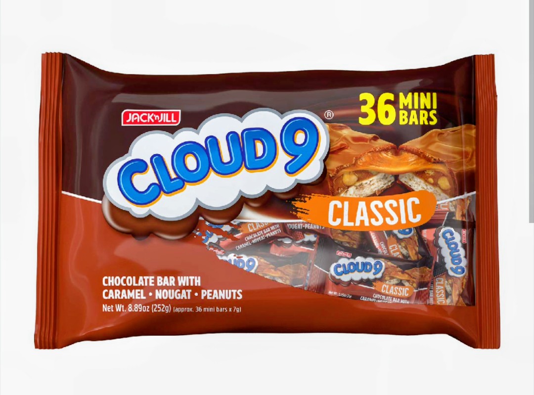 JACK N' JILL CLOUD 9 CLASSIC 36 MINI BARS 252G