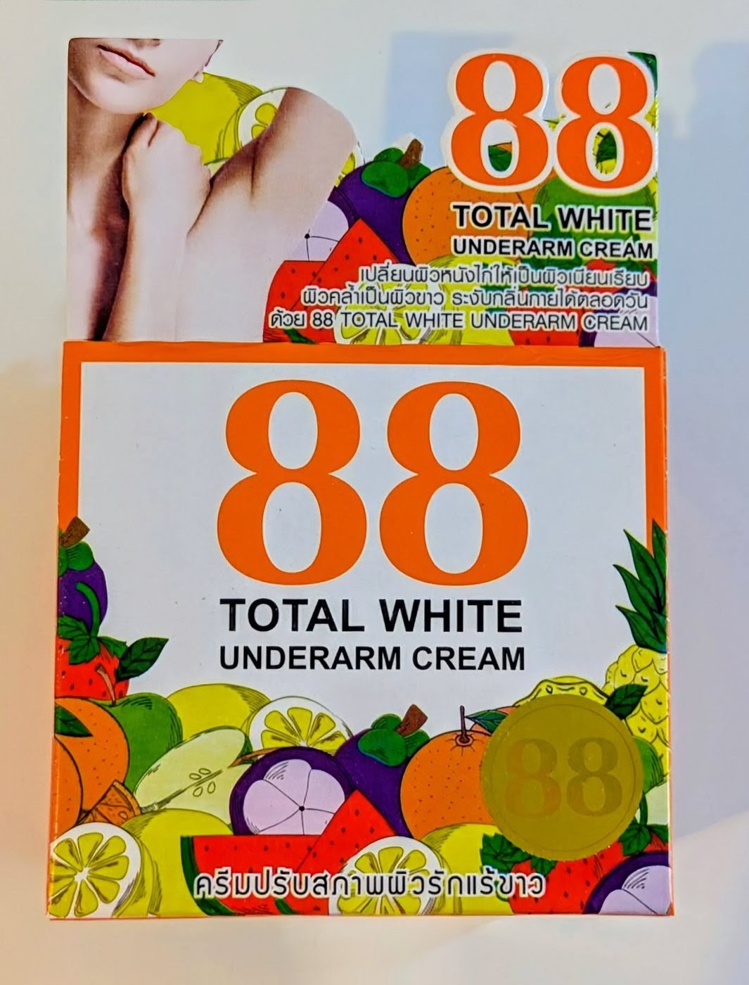 88 TOTAL WHITE UNDERARM CREAM